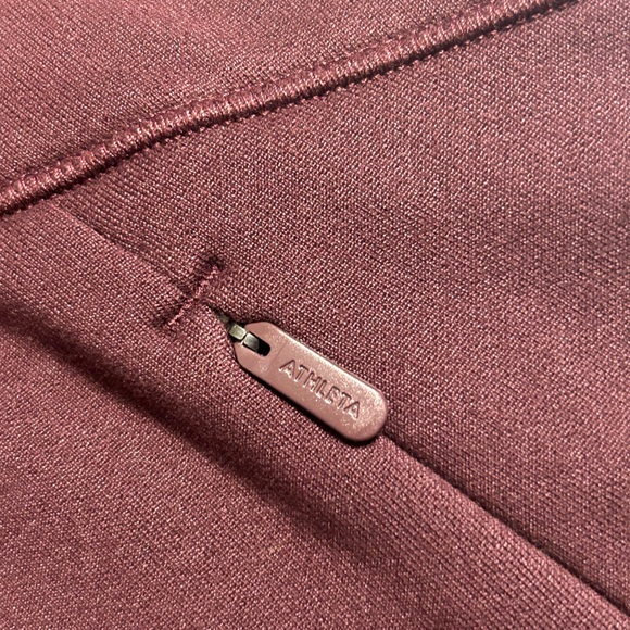 Athleta Maroon Unstoppable Full Zip Hoodie Medium Cleveland Cavaliers Logo NWT - Picture 5 of 12